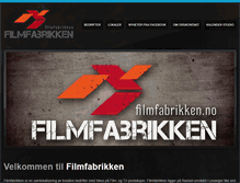 Tablet Screenshot of filmfabrikken.no